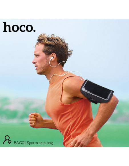 HOCO brassard pour smartphone BAG01 noir
