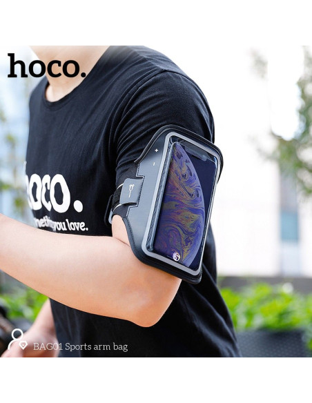 HOCO brassard pour smartphone BAG01 noir