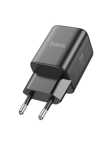 Chargeur HOCO Type C PD QC 30W GaN N43 noir