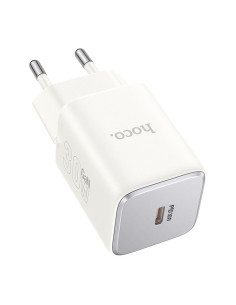 Chargeur HOCO Type C PD QC 30W GaN N43 blanc