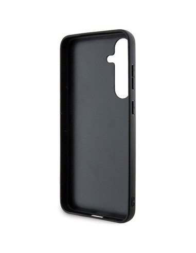 Véritable KARL LAGERFELD Case KLHCS24MPSAKCMPG pour SAMSUNG S24 Plus (SAFFIANO KC PIN) gris