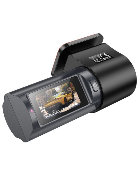 Caméra de voiture HOCO avec écran 2K DV7 noir