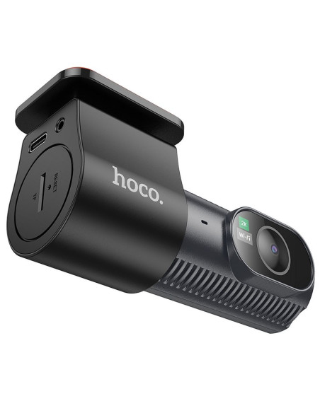 Caméra de voiture HOCO avec écran 2K DV7 noir