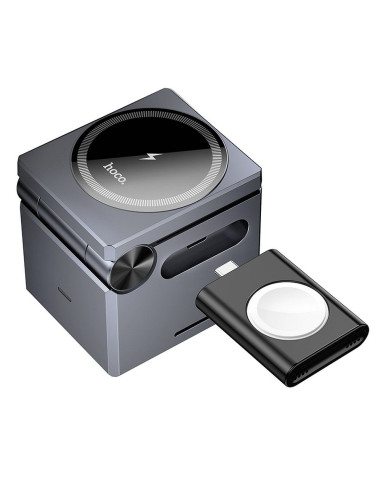 HOCO wireless charger 3in1 compatible with MagSafe 15W CQ8 black