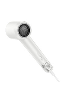 Sèche-cheveux HOCO à ionisation avec affichage digital HP10 blanc 2
