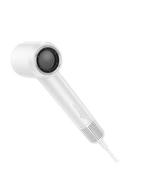 Sèche-cheveux HOCO à ionisation avec affichage digital HP10 blanc