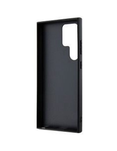 Véritable KARL LAGERFELD Case KLHCS24LPSAKCMPG pour SAMSUNG S24 Ultra (SAFFIANO KC PIN) gris 2