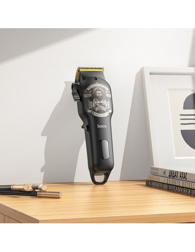 Tondeuse à cheveux HOCO avec affichage numérique HP20 noir