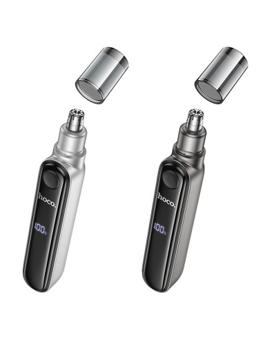 HOCO nose hair trimmer with display HP33 metal gray