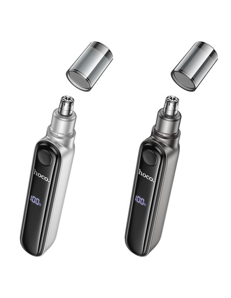 HOCO nose hair trimmer with display HP33 metal gray