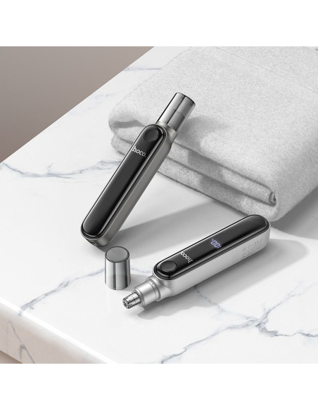 HOCO nose hair trimmer with display HP33 metal gray