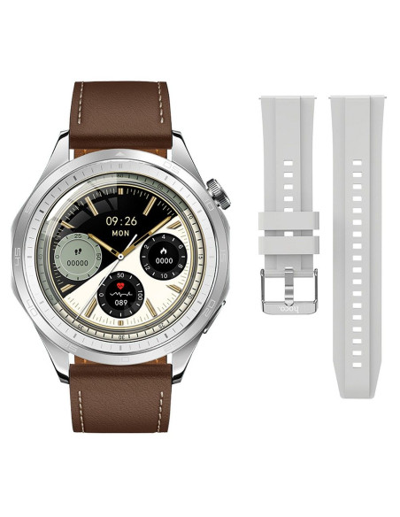 HOCO smartwatch with call function AMOLED Y21 silver