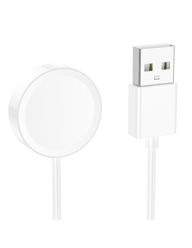 Câble de charge HOCO pour montre connectée Y21 0,6 m blanc