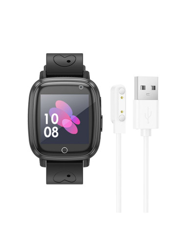 HOCO smartwatch for kids with call function Y100 black