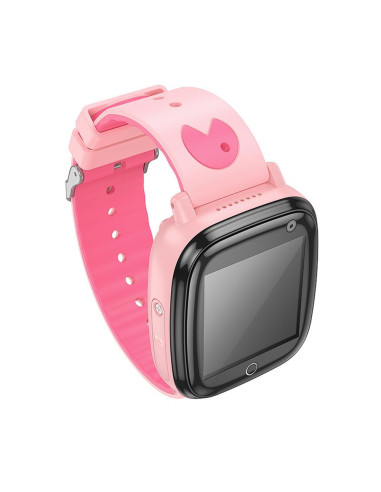 HOCO smartwatch for kids with call function Y100 pink