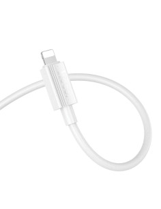 HOCO cable USB A to Lightning 2,4A X107 1 m white