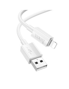 HOCO cable USB A to Lightning 2,4A X107 1 m white 2