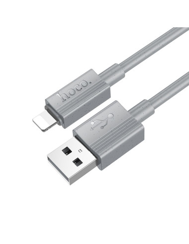 HOCO cable USB A to Lightning 2,4A X107 1 m gray