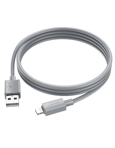 HOCO cable USB A to Lightning 2,4A X107 1 m gray