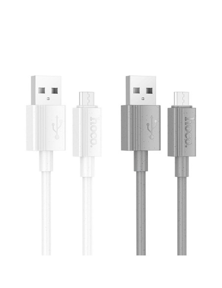 HOCO cable USB A to Micro USB 2,4A X107 1 m white