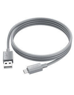 HOCO cable USB A to Micro USB 2,4A X107 1 m gray 2