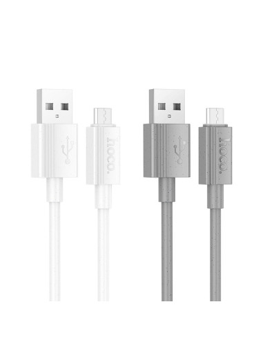 HOCO cable USB A to Micro USB 2,4A X107 1 m gray