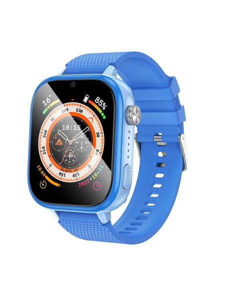 HOCO smartwatch for kids with call function 4G Y101 blue