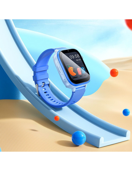 HOCO smartwatch for kids with call function 4G Y101 blue