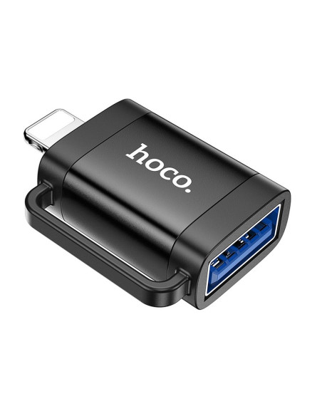HOCO OTG Adaptateur Lightning (mâle) vers USB A (femelle) UA31A noir