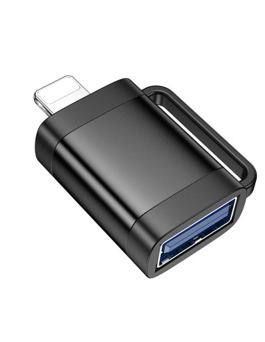HOCO OTG Adaptateur Lightning (mâle) vers USB A (femelle) UA31A noir