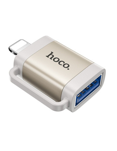 HOCO adapter OTG Lightning (male) to USB A (female) UA31A gray