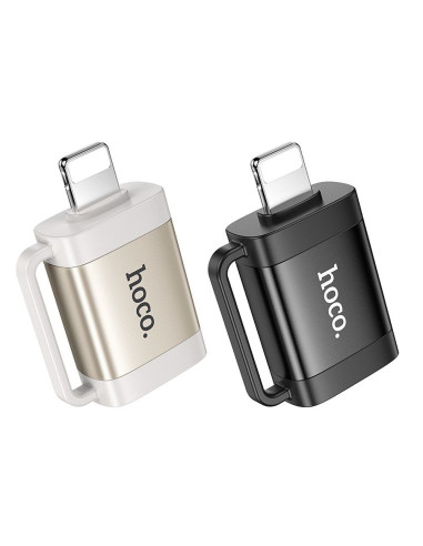 HOCO adapter OTG Lightning (male) to USB A (female) UA31A gray