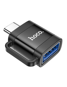 HOCO adapter OTG Type C (male) to USB A (female) 3A UA31C black