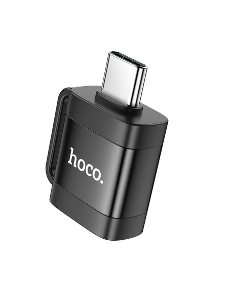 HOCO adapter OTG Type C (male) to USB A (female) 3A UA31C black