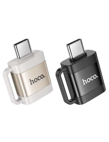 HOCO adapter OTG Type C (male) to USB A (female) 3A UA31C black