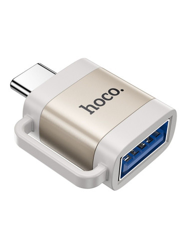 HOCO adapter OTG Type C (male) to USB A (female) 3A UA31C gray