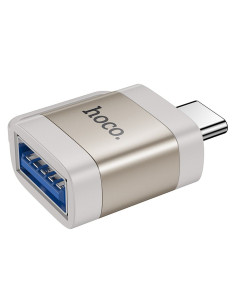 HOCO adapter OTG Type C (male) to USB A (female) 3A UA31C gray 2