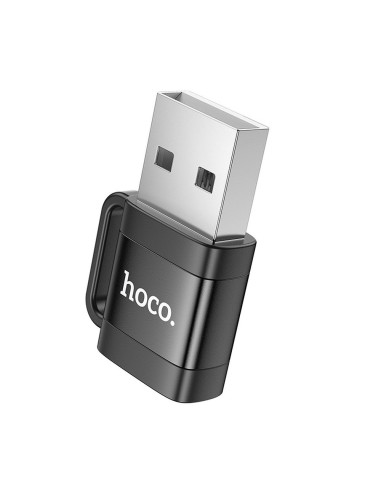 HOCO OTG Adaptateur USB A (mâle) vers Type C (femelle) 3A UA31D noir