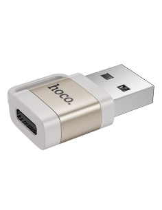 HOCO adapter OTG USB A (male) to Type C (female) 3A UA31D gray 2