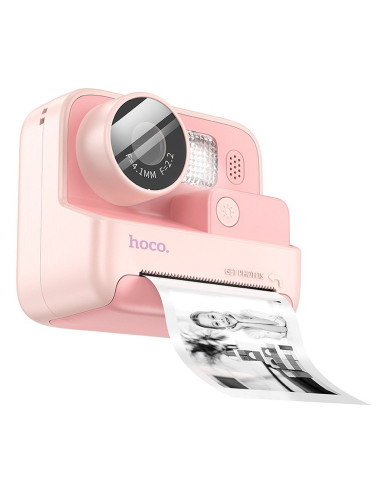 HOCO digital kids camera with printer DV200 pink