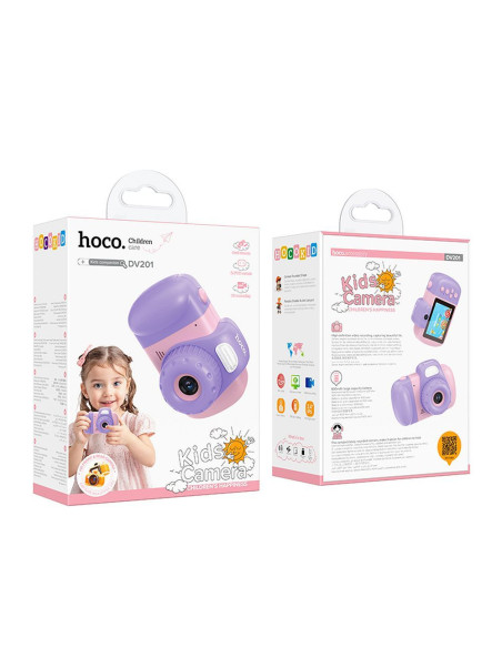 HOCO digital kids camera DV201 pink