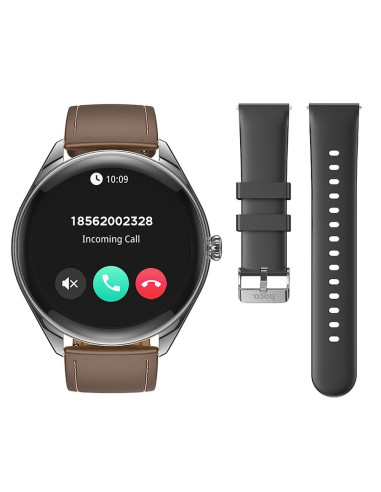 HOCO smartwatch avec fonction de conversation AMOLED Y22 noir