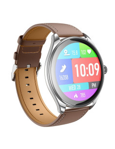 HOCO smartwatch avec fonction de conversation AMOLED Y22 argenté
