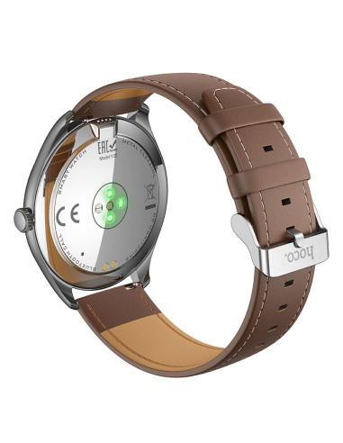 HOCO smartwatch avec fonction de conversation AMOLED Y22 argenté