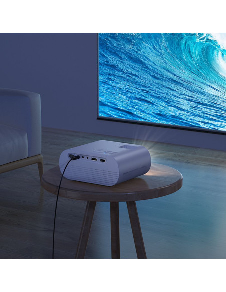 HOCO projector Wi-Fi Bluetooth 720P DT1 white