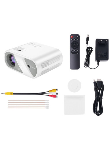 HOCO projector Wi-Fi Bluetooth 720P DT1 white
