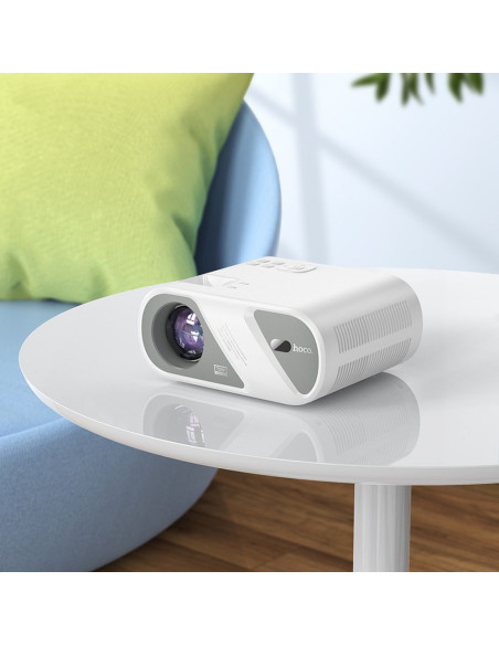 HOCO projector Wi-Fi Bluetooth 720P DT1 white