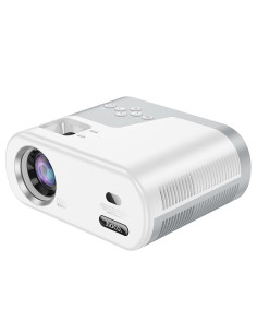 HOCO projector with Android software Wi-Fi Bluetooth 720P DT2 white 2