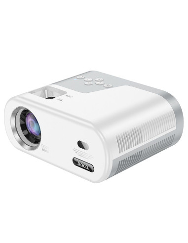 HOCO projector with Android software Wi-Fi Bluetooth 720P DT2 white