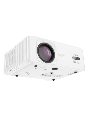 HOCO projector with Android software Wi-Fi Bluetooth 1080P DT3 white